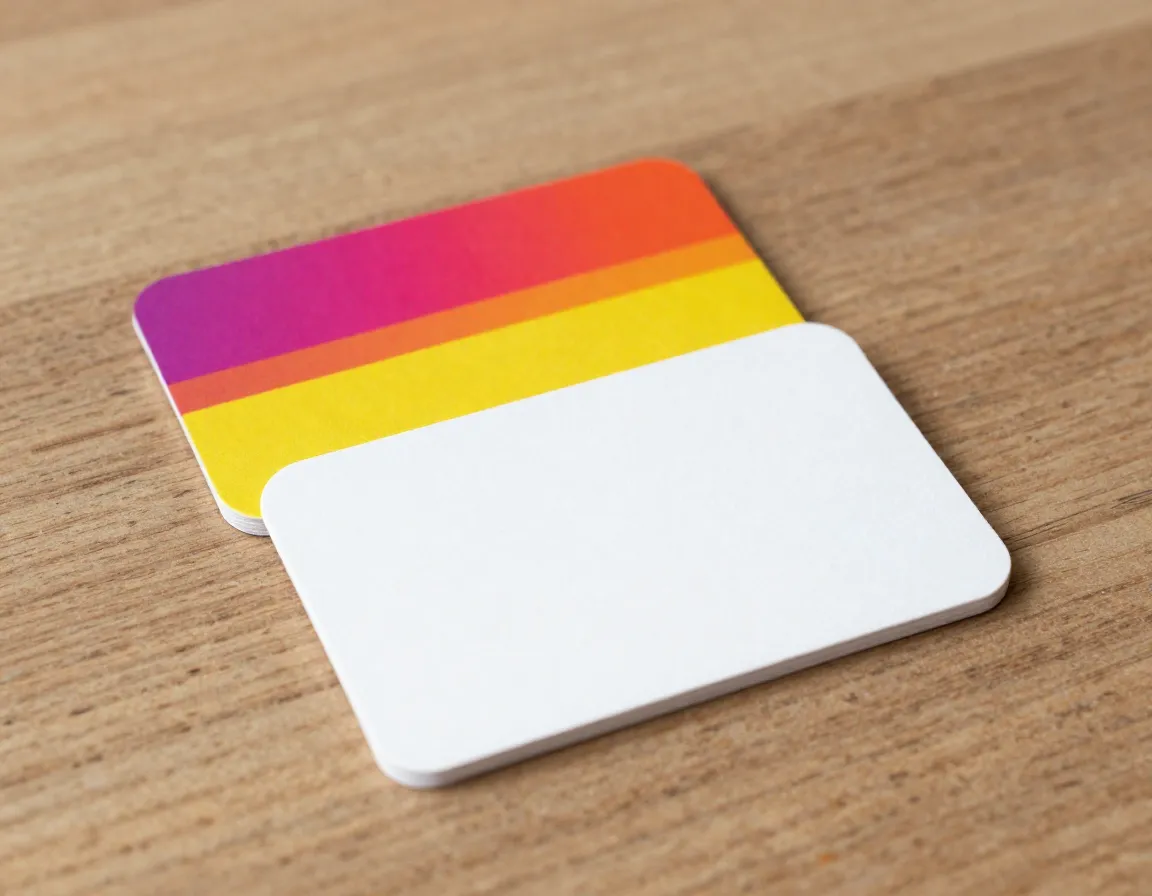 Custom business card design options and templates